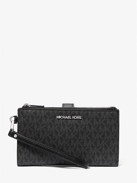 

Кошелек для смартфона с логотипом Adele Michael Kors, черный