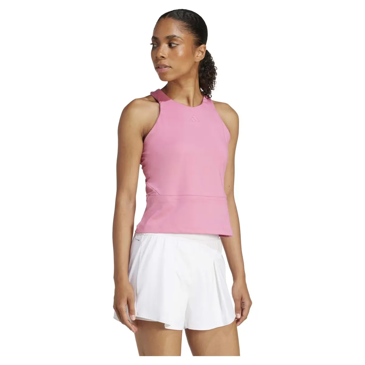 Женская теннисная рубашка Y-TANK MIDI ADIDAS, цвет Rosa — фото 3