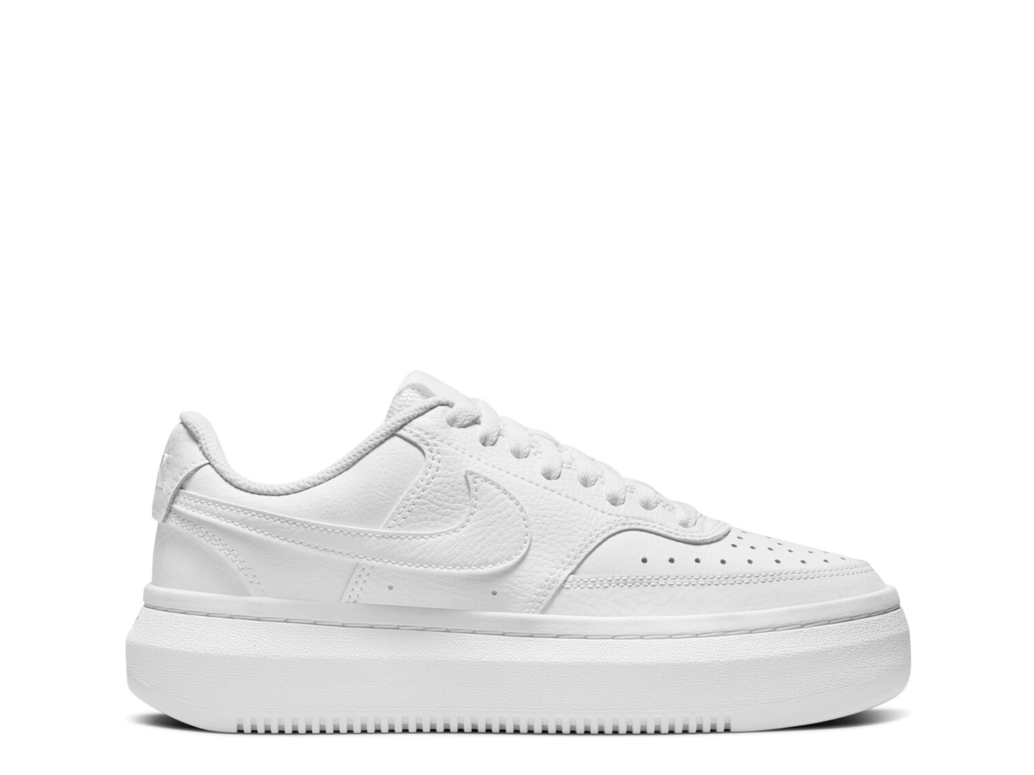 Кроссовки Nike Court Vision Alta кожанные, белый