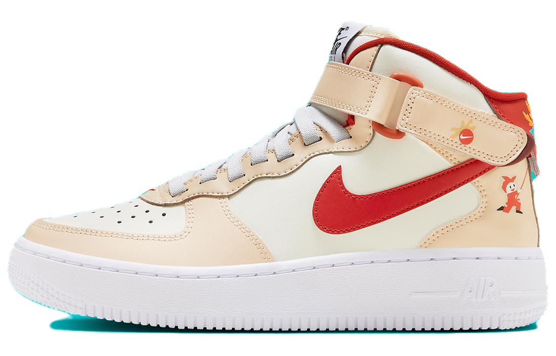 

Женские баскетбольные кроссовки Nike Air Force 1 Vintage, Beige/Red