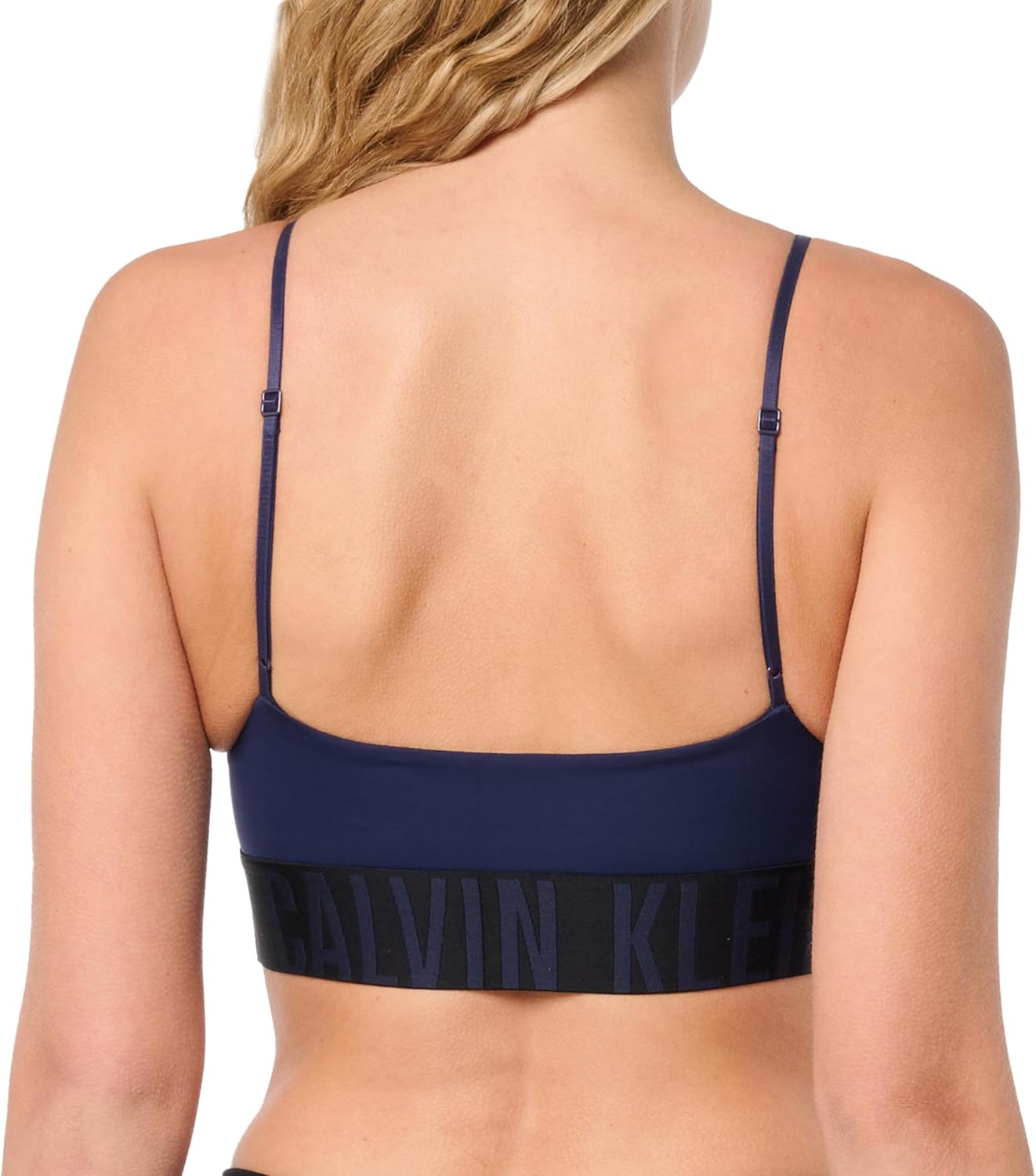 Бюстгальтер-бралетт Calvin Klein Intense Power Micro Unlined, Blue Shadow — фото 2