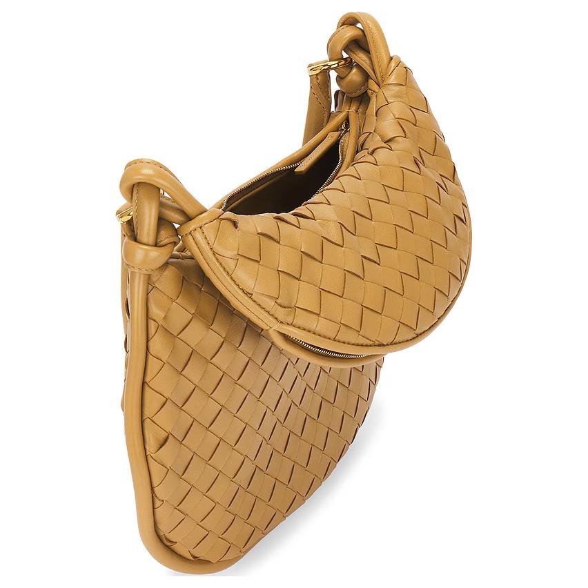 Средняя сумка через плечо интреччато Bottega Veneta, basic set (bag+dust bag) — фото 4