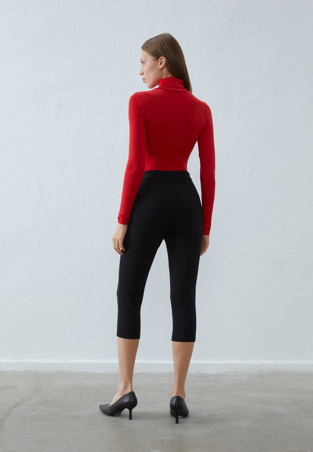 

Леггинсы CAPRI PUNTO LEGGINGS WITH SIDE ZIP Leggings Anna Field, черный