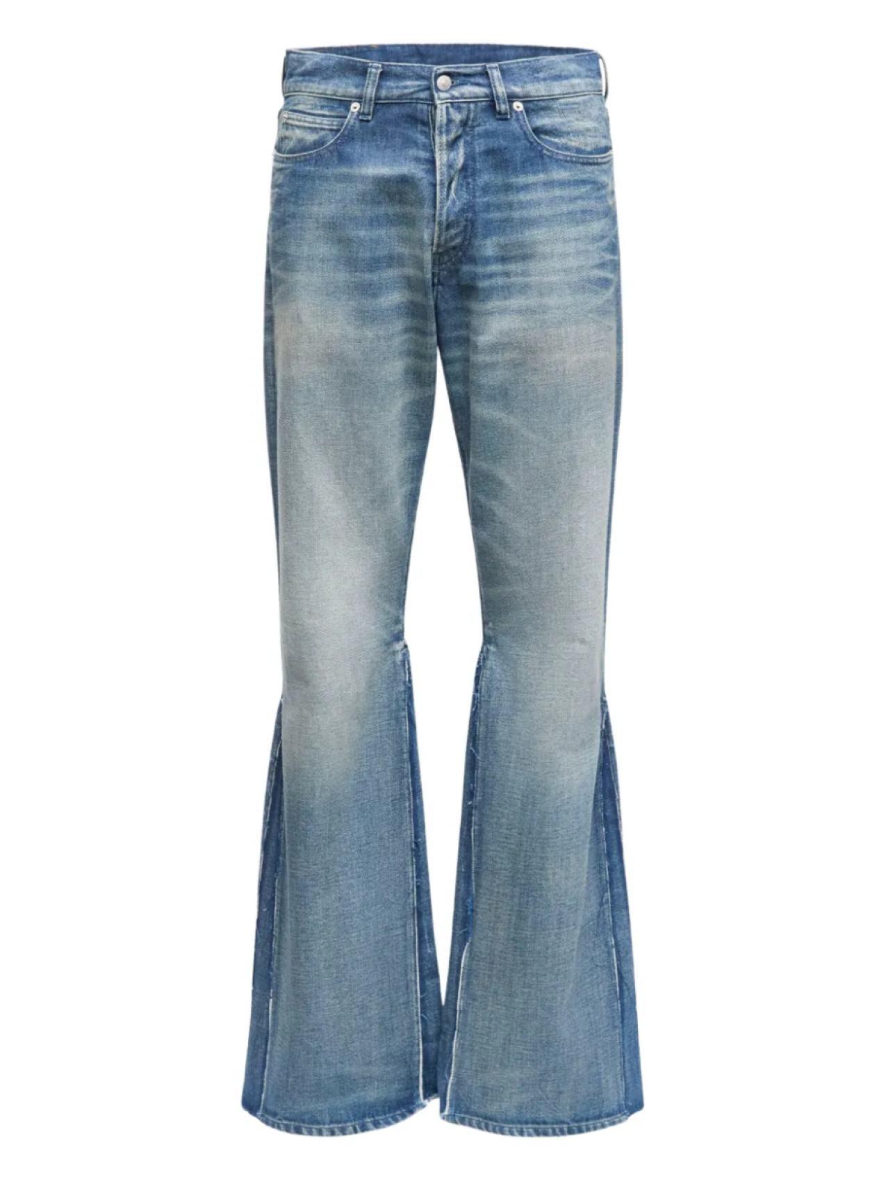 

MM6 Maison Margiela хлопковые джинсы, синий