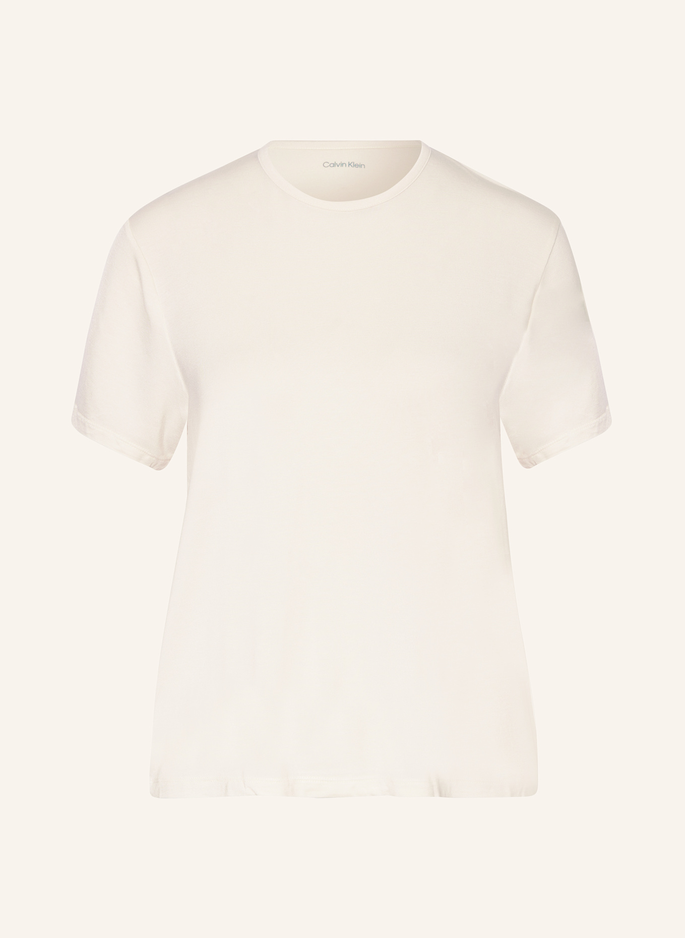 

Рубашка для отдыха, свободная Calvin Klein, экрю