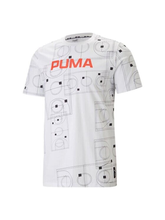 

Футболка стандартного кроя Puma, белый