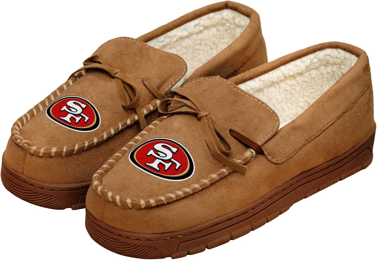 

Мокасины FOCO с логотипом команды NFL для мужчин, San Francisco 49ers 7-8 Team Color