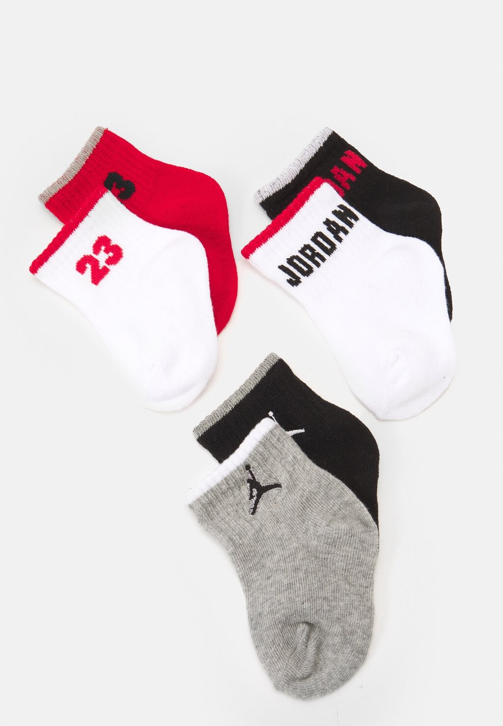 Спортивные носки Legacy Infant Ankle 6Pack Jordan, цвет gym red — фото 2