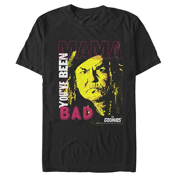 

Футболка с принтом Men's the goonies mama you've been bad Licensed Character