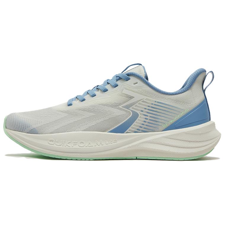

361° Кроссовки Speed Surge Lite SE с низким верхом, устойчивые к истиранию и противоскользящие, для повседневного бега спринтом, мужские, серо-синие