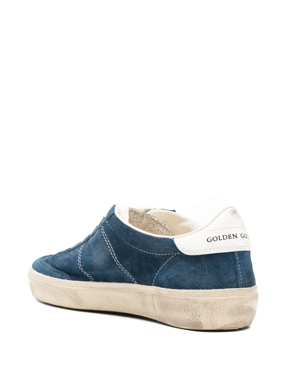 Кеды на шнуровке Golden Goose, синий — фото 3