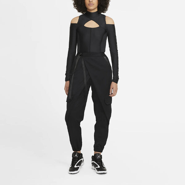 Спортивные штаны (WMNS) Air Jordan Future Primal Utility Tapered Pants Black, черный — фото 3