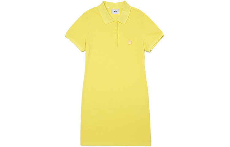 

Футболка с коротким рукавом женская желтая MLB