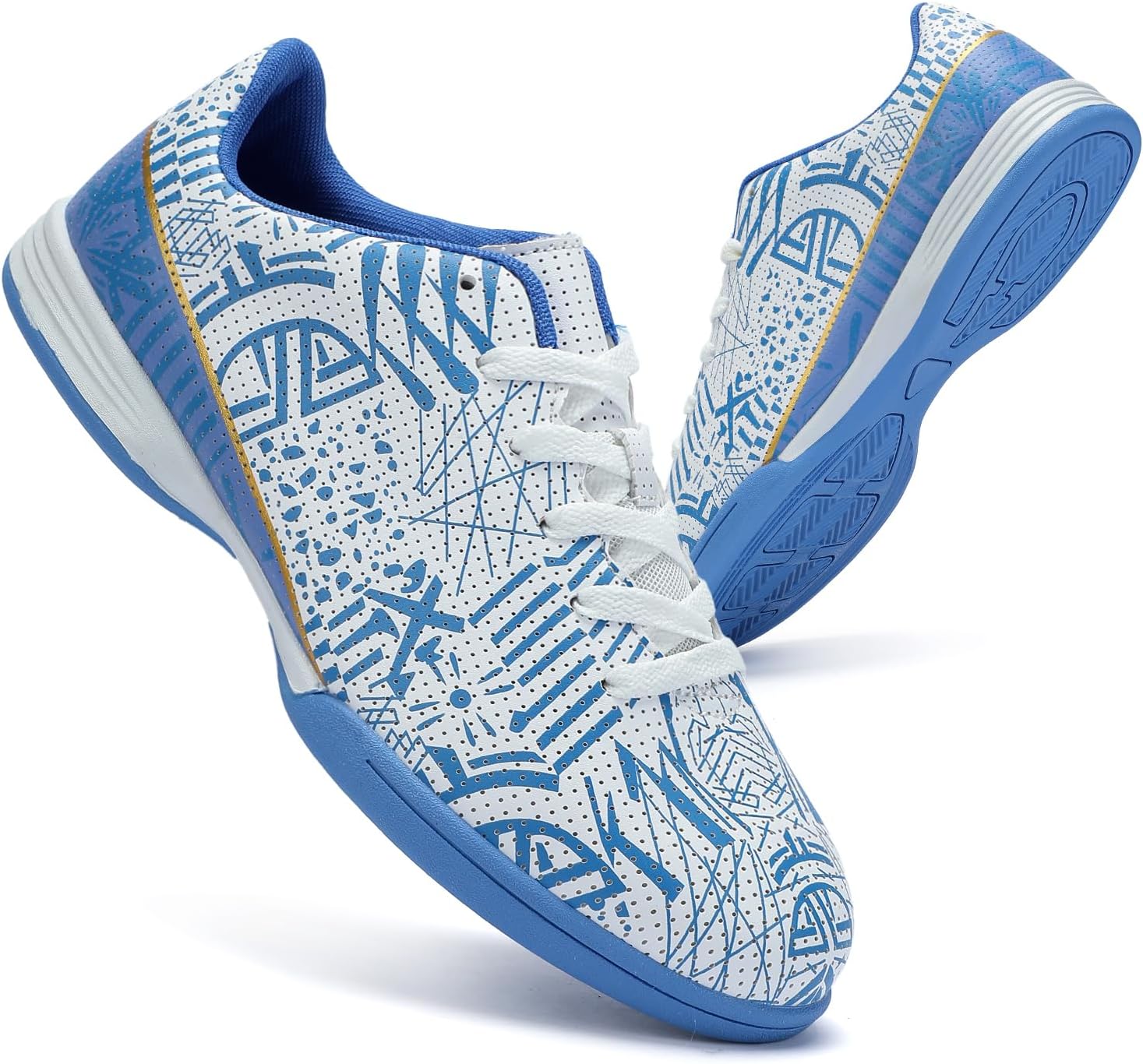 

Футбольные бутсы для игры в помещении: мужские, для футзала, детские, для игры в помещении Tmruni, синий