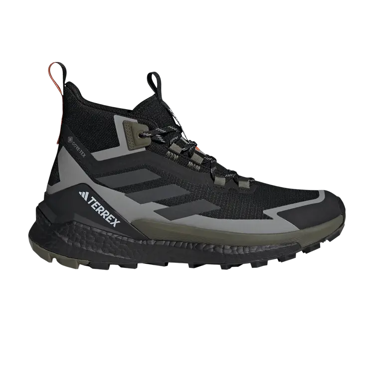 

Кроссовки Terrex Free Hiker 2.0 GORE-TEX, цвет Black Olive Strata, Черный, Кроссовки Terrex Free Hiker 2.0 GORE-TEX, цвет Black Olive Strata