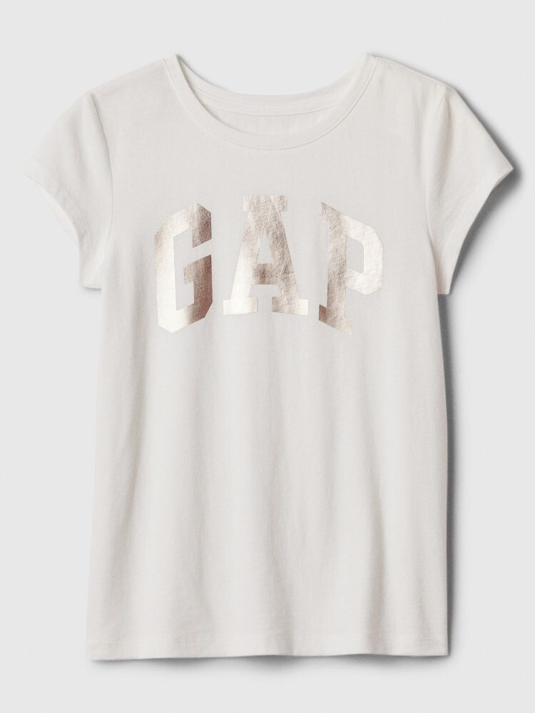 

Детская футболка с логотипом Gap, белый