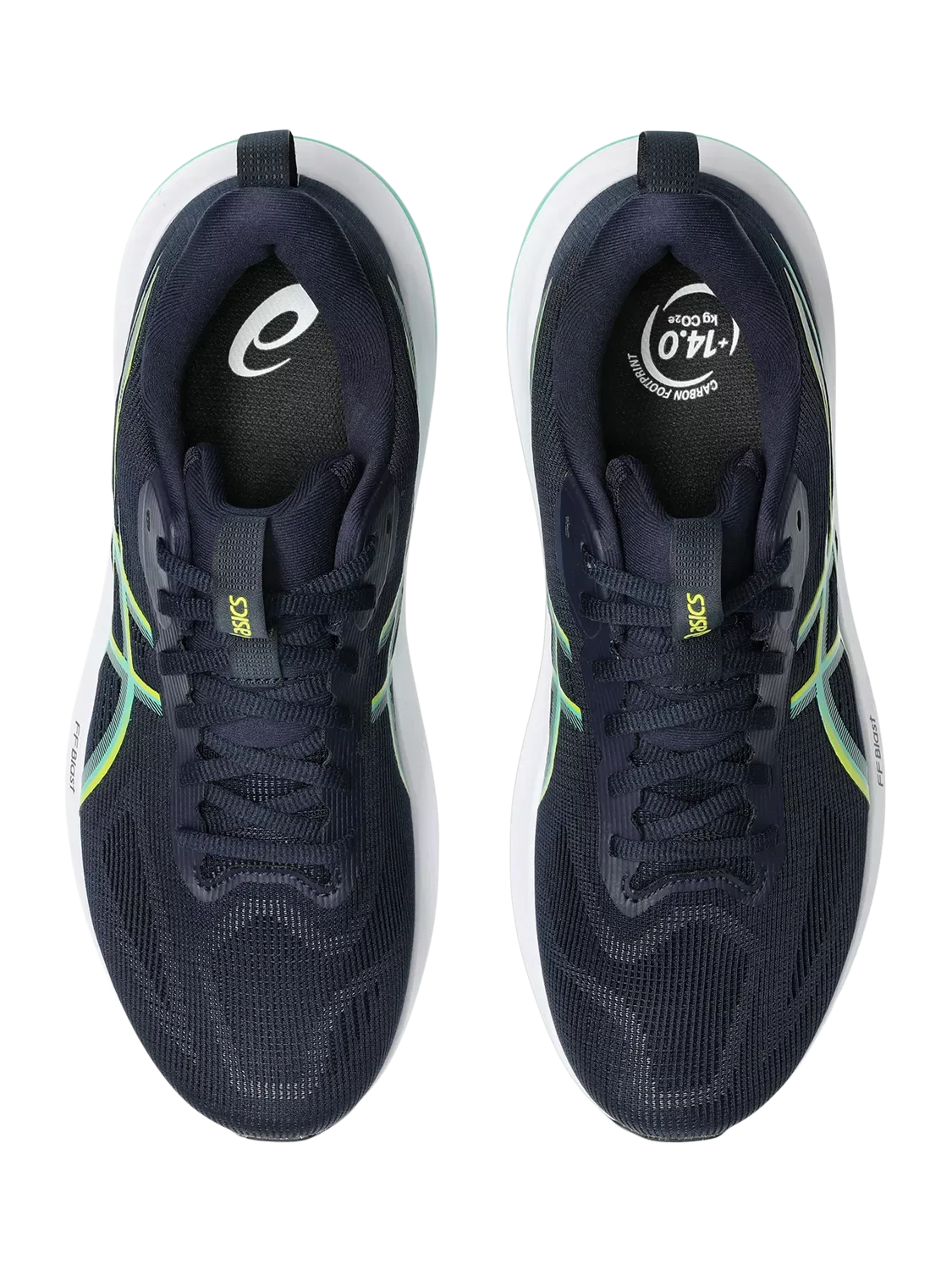 Мужские беговые кроссовки GT-1000, синие/разноцветные ASICS — фото 3