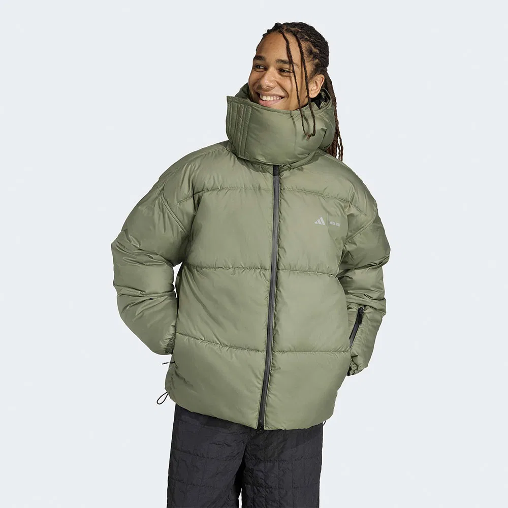 Мужская зелёная куртка-пуховик Adidas x Moon Boots Padded Jacket от Adidas
