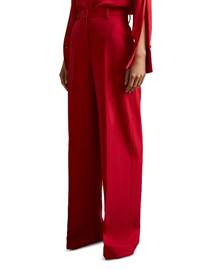 

REISS Anna Tux Широкие брюки, красный