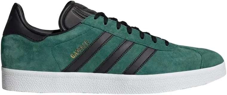 Кроссовки мужские, Adidas Gazelle Adv, зеленый/черный/золотистый