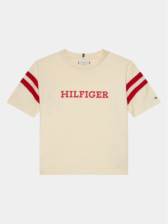 

Футболка свободного кроя Tommy Hilfiger, бежевый