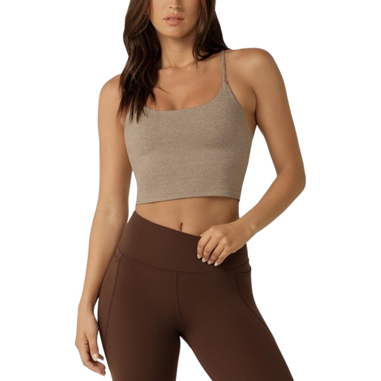 

Женское спортивное бельё серо-коричневое LORNA JANE