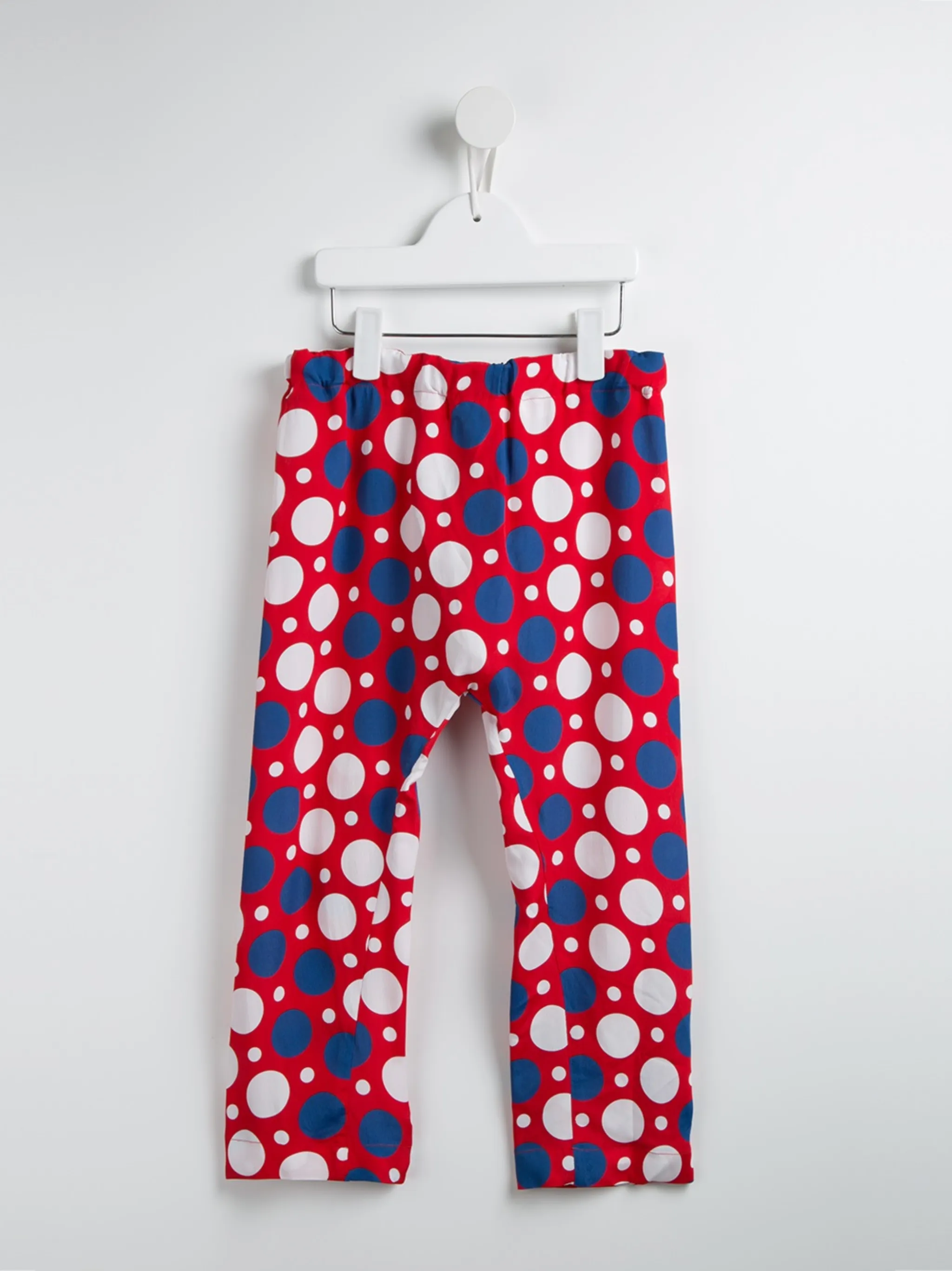 Брюки в горох Marni Kids, красный — фото 2