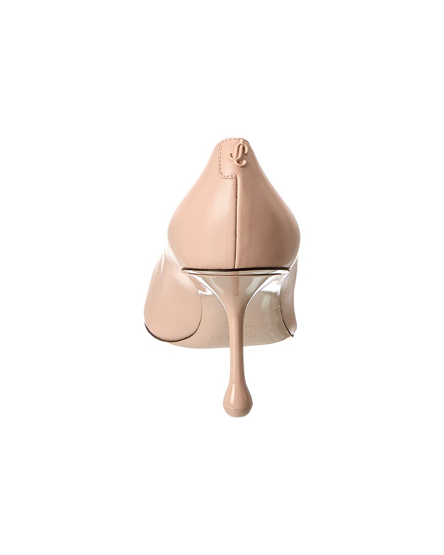 Jimmy Choo Ixia 80 Patent Pump, розовый — фото 3