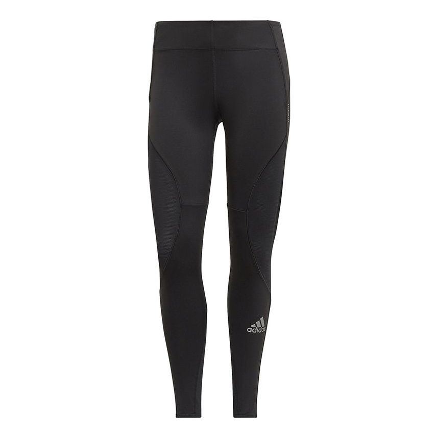 

Брюки (WMNS) adidas Fast Running Primeblue Sports Training Running High Waist Elastic Fitness Pants For Black