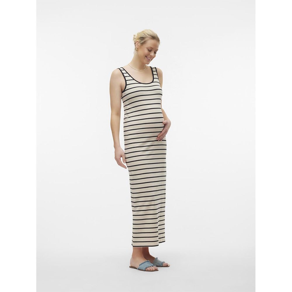 

Платье Mamalicious Eva Yd Maxi Sleveless Long, коричневый