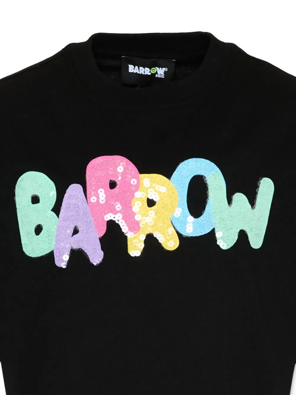Футболка с коротким рукавом и пайетками Barrow Kids, черный — фото 3