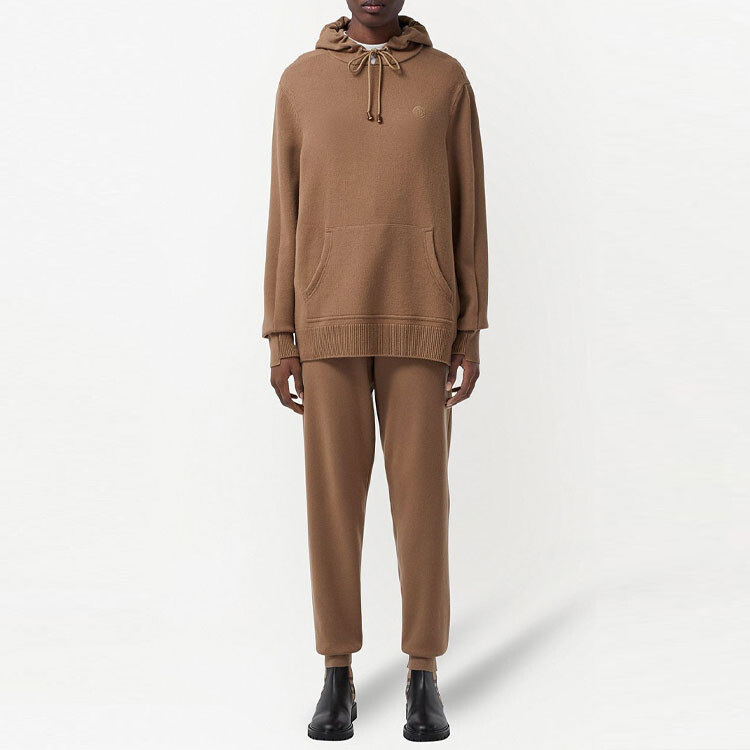 Брюки Burberry, женские, кашемировые, бежевый — фото 2