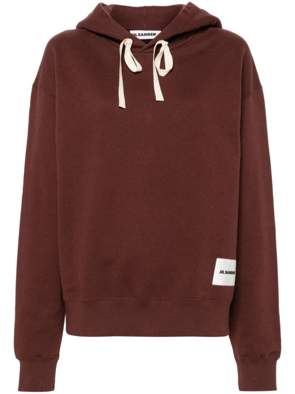

Jil Sander худи с логотипом, красный