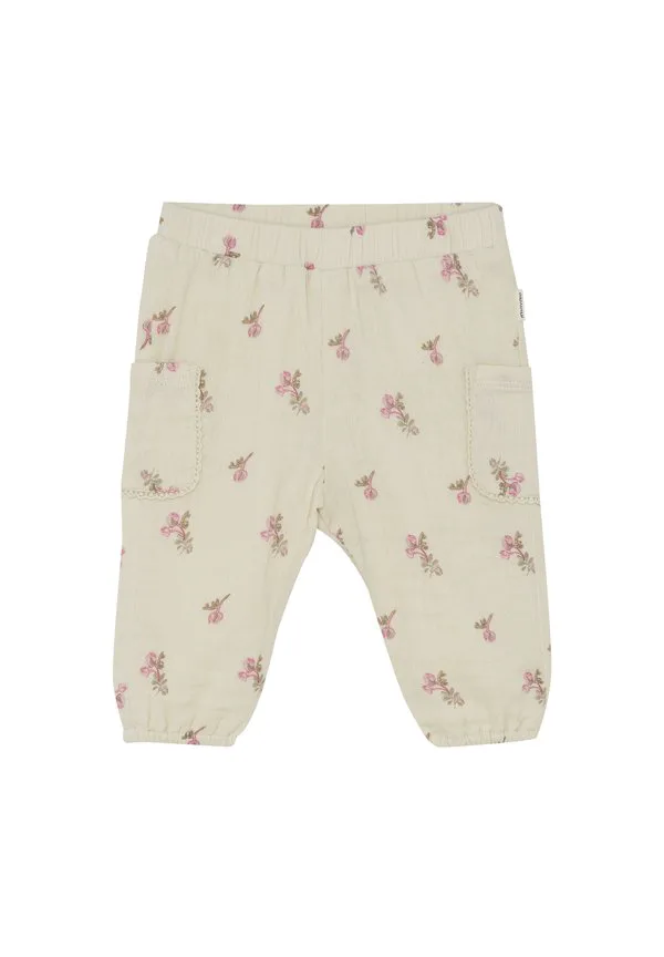 

Брюки с принтом по всей поверхности Minymo, White Swan