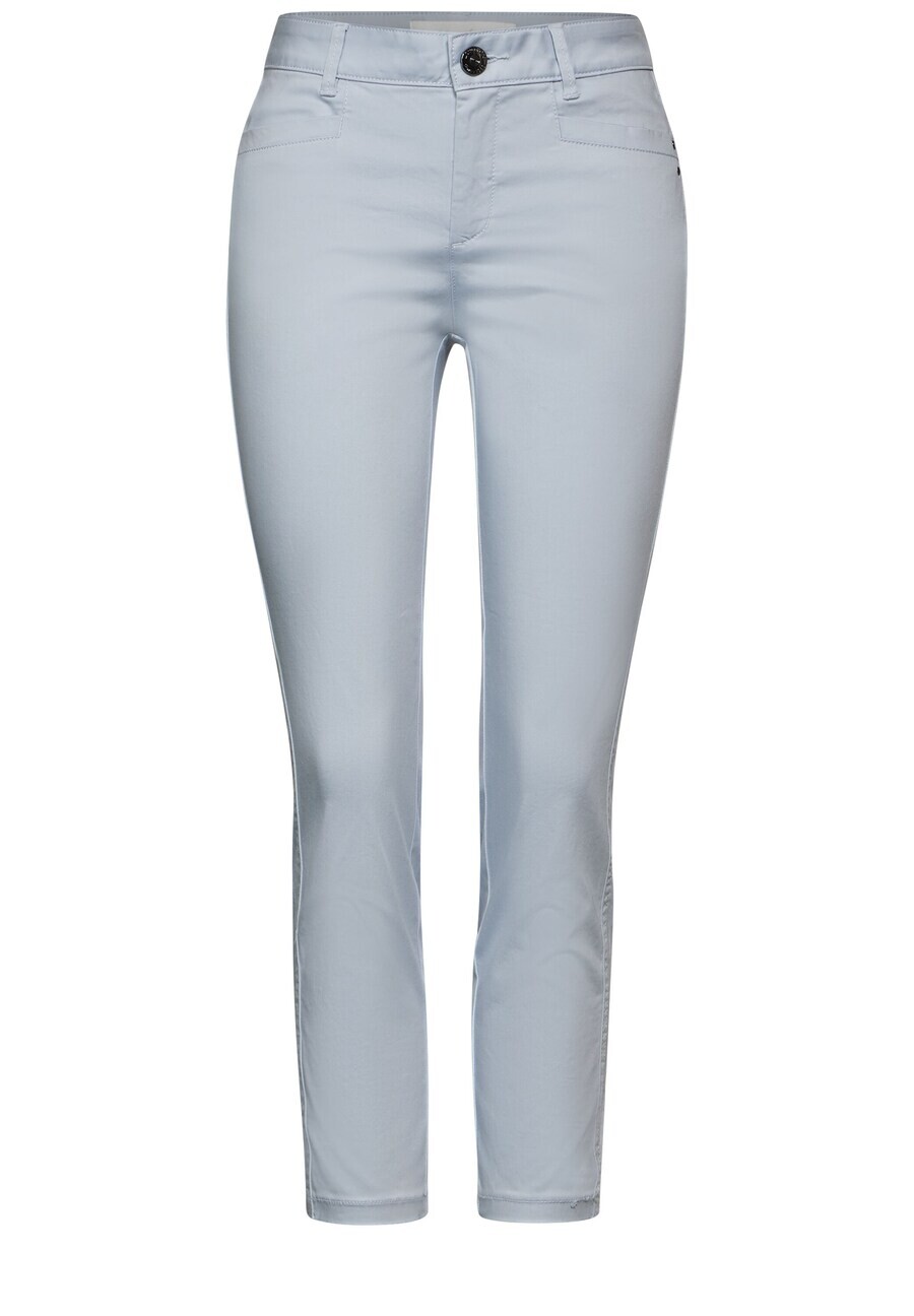 

Брюки чинос STREET ONE Slim fit Chino Pants, небесно-синий
