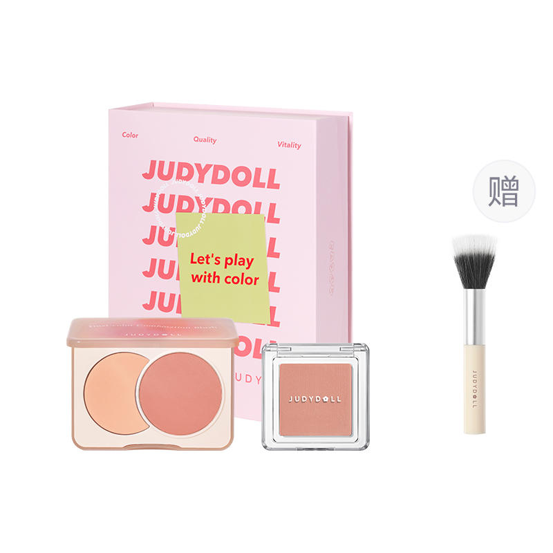 

Монохромный румянец для коррекции тона кожи Judydoll