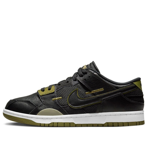 

Кроссовки dunk low scrap Nike, черный