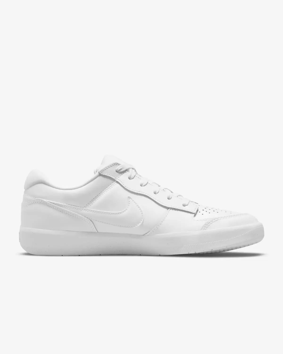 Nike SB Force 58 Premium DH7505-100 Кроссовки мужские белые кожаные для скейтбординга — фото 2