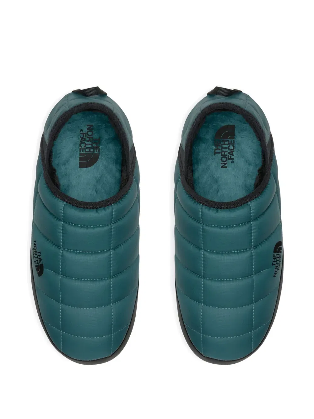 Стеганые мюли Thermoball с противоскользящим покрытием The North Face, зеленый — фото 2