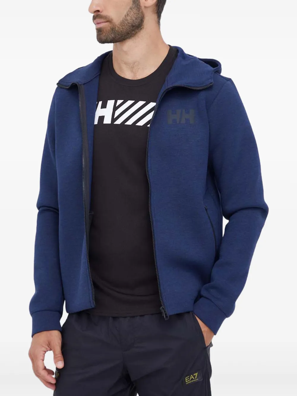 

Худи HH Ocean на молнии Helly Hansen, синий