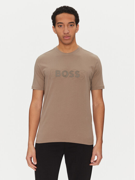 

Футболка обычного кроя 50531271 Boss, зеленый