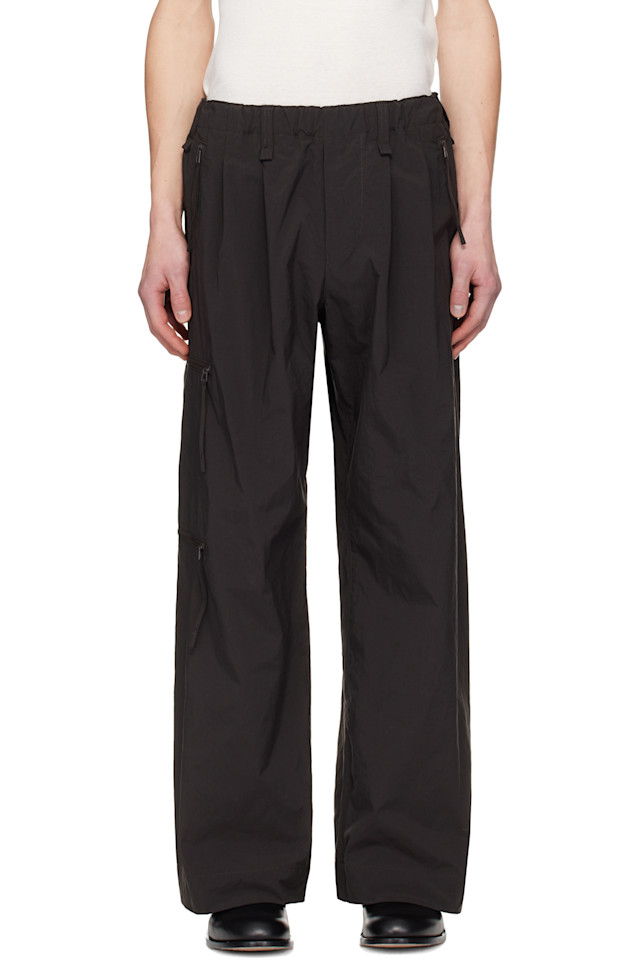 

Homme Plissé Issey Miyake Коричневые брюки из карьера