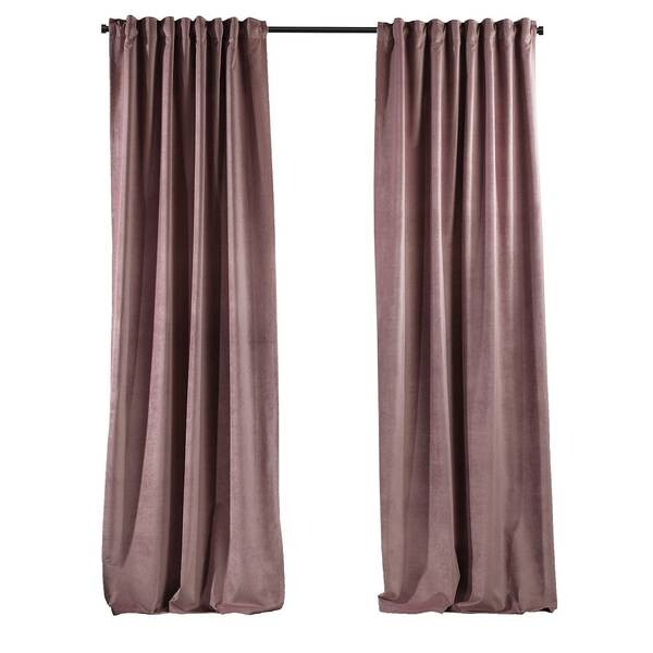

Бархатная штора Puude Home Design 140450, 25x1x140 см, роза