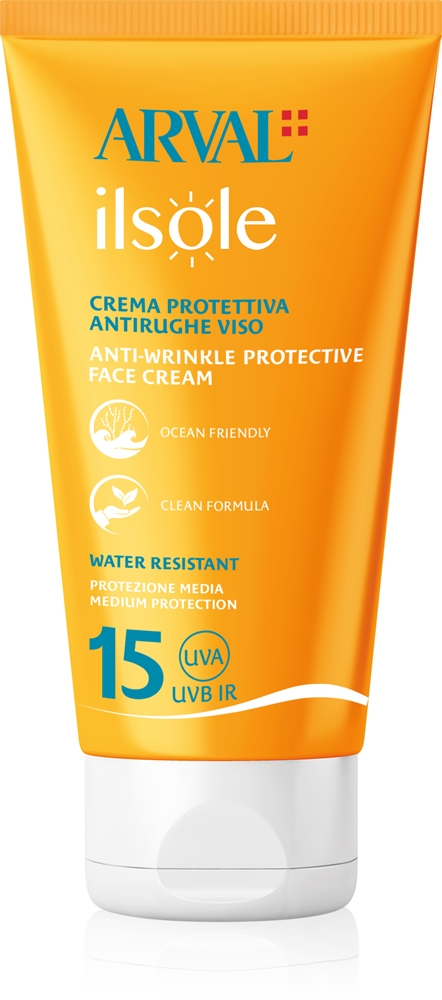

Защитный крем для лица от морщин Ilsole spf 15 Arval, spf 15 50 мл