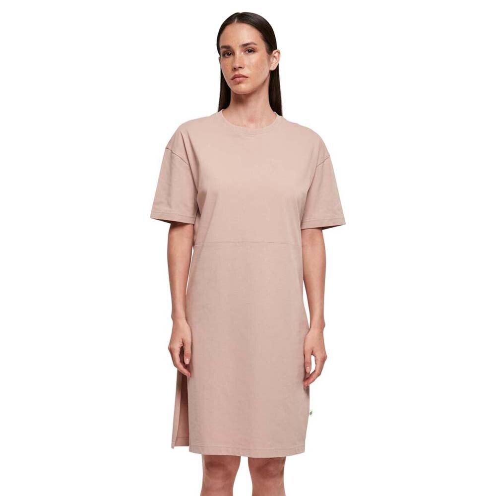 

Короткое платье Build Your Brand Organic Oversized Short Sleeve, розовый