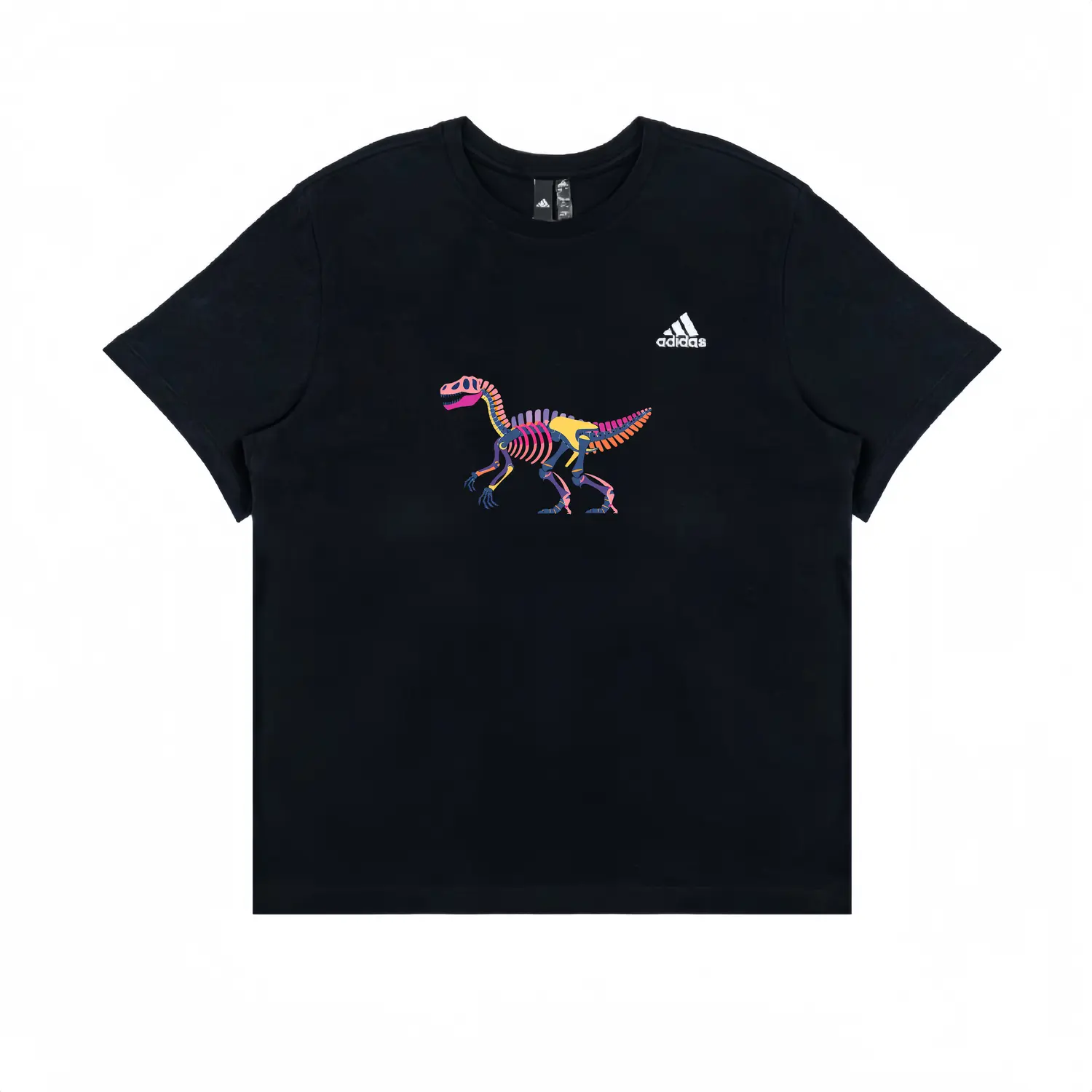 

Футболка унисекс черная Adidas, черный