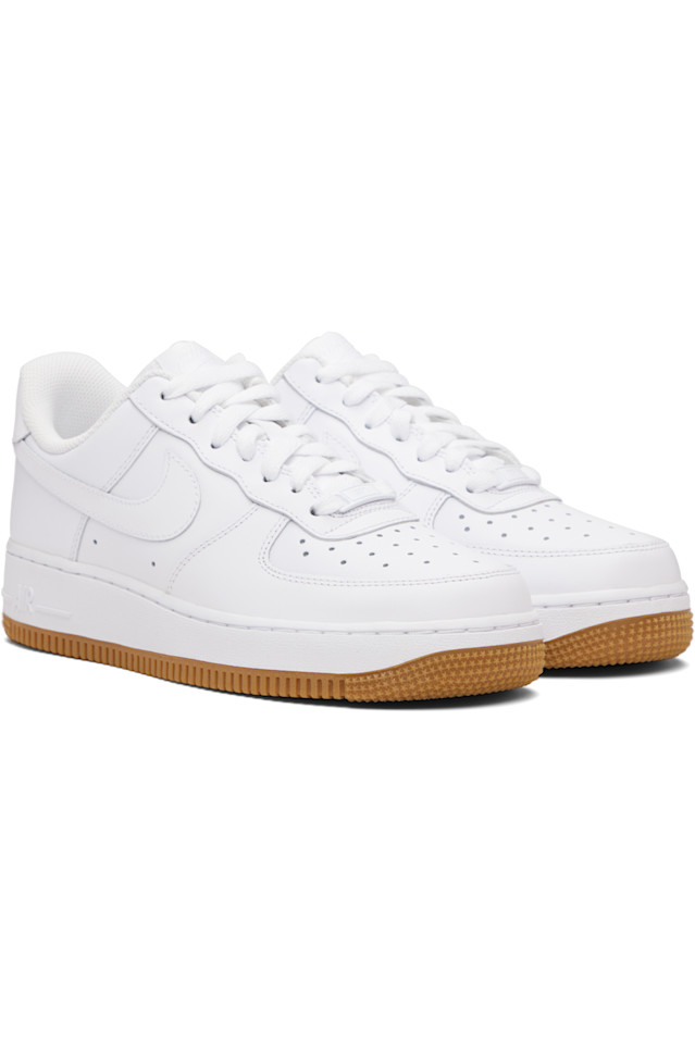 Nike Белые кроссовки Air Force 1 '07 — фото 4