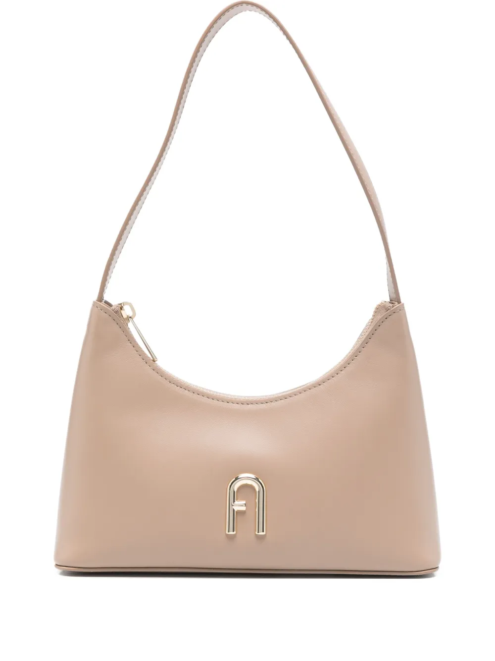 

Кожаная сумка через плечо Furla, нейтральный