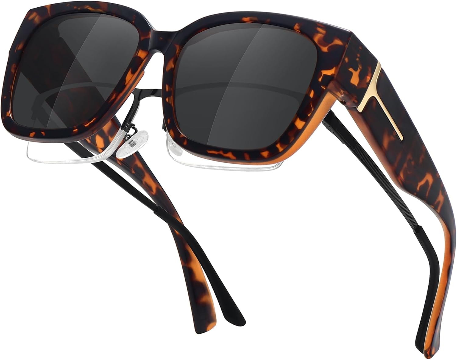 

Солнцезащитные очки MEETSUN увеличенного размера для женщин и мужчин, большие, модные поляризованные солнцезащитные очки для вождения, защита от УФ-излучения, Brown Tortoise/Grey