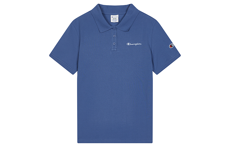 

Футболка-поло Campus SS26 для мужчин Champion, серый синий